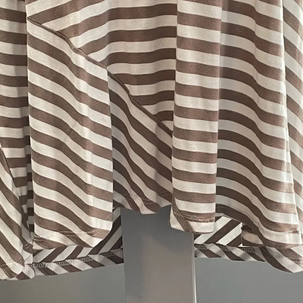 Promesa  Beige/White Skirt, size L